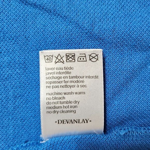 Lacoste Men's Polo Shirt Blue Size 6 (XL) Short Sleeve Collared - Picture 12 of 13